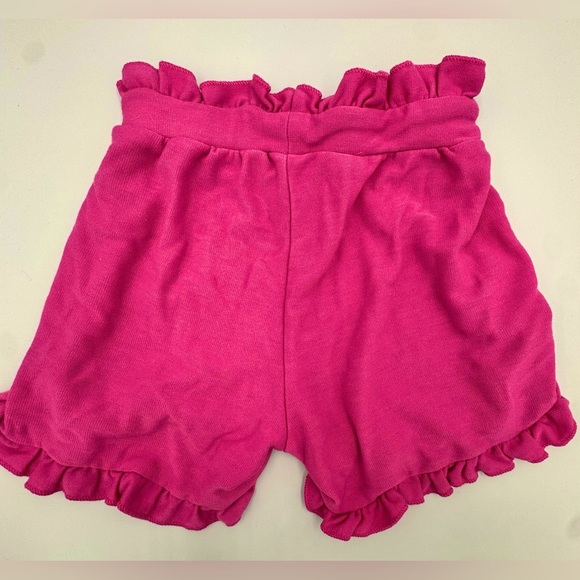 Chaser *HOT PINK* (not tie dye) Terry Hoodie (Sz 6) and Shorts (Sz 5) Set - Picture 8 of 9